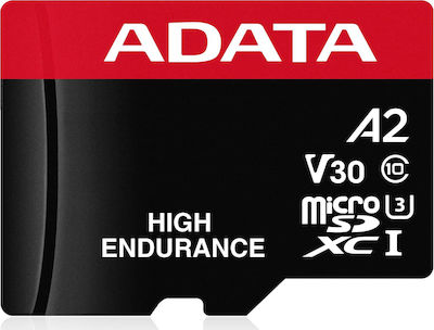 Adata High Endurance microSDXC 64GB U3 V30 with Adapter