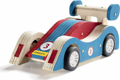 Stanley Wooden Construction Toy Pull Back Sports Car Kid 5++ years