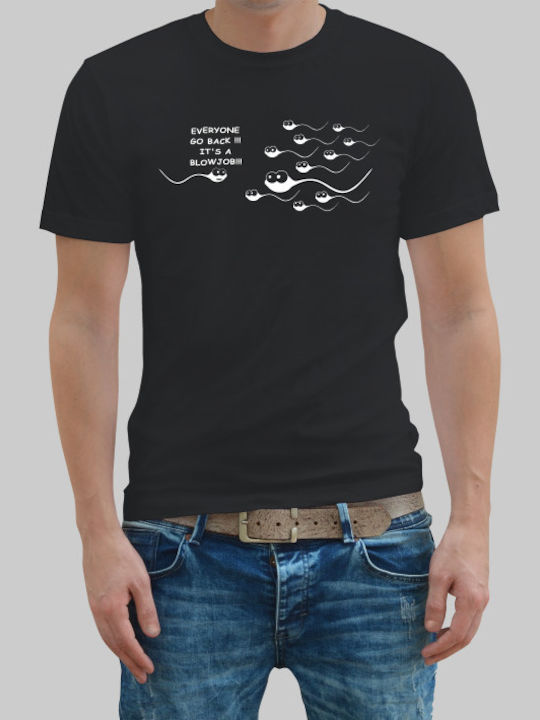 Sperm t-shirt - BLACK