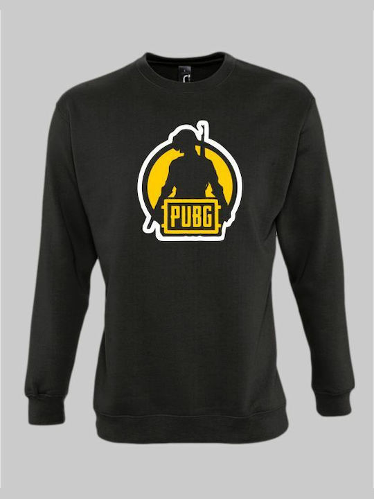 PUBG game sweatshirt - BLACK