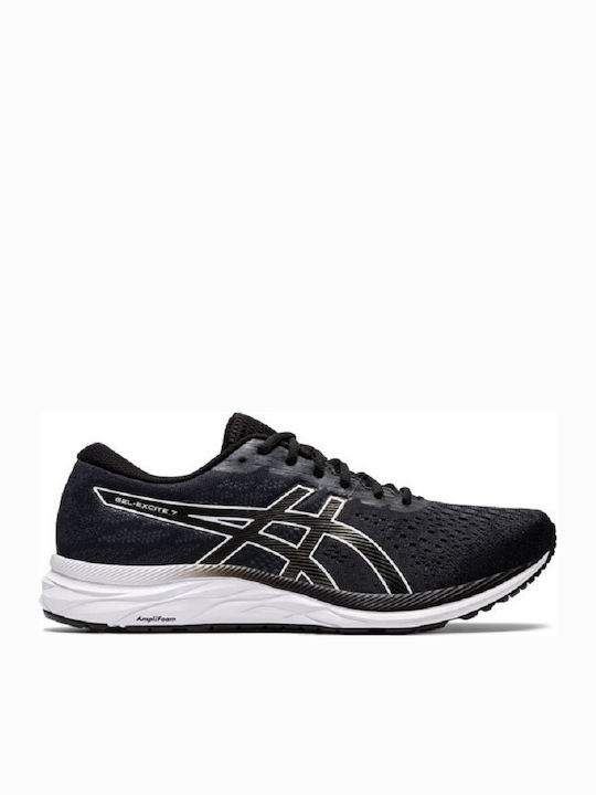 ASICS Gel-Excite 7 Ανδρικά Αθλητικά Παπούτσια Running Μαύρα