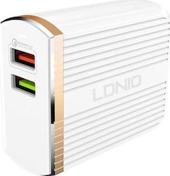 Ldnio A2502Q 30W with Cable Lightning
