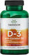Swanson D-3 with Coconut Oil Vitamin for Immune System Boost & Bone Health 2000iu 60 caps