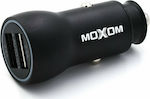 Moxom Car Charger Black MX-VC04 Total Intensity 2.4A Fast Charging with Ports: 2xUSB with Cable Lightning