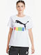 Puma Classics Women's Athletic T-shirt White