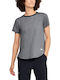Under Armour Armour Sport Crossback Women's Athletic T-shirt Fast Drying Gray