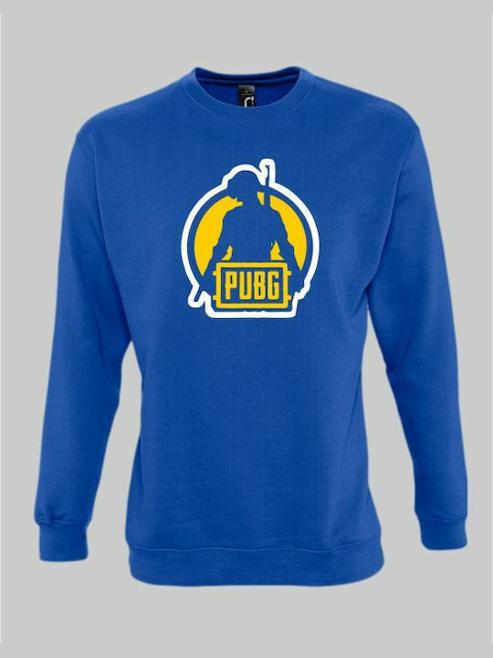 PUBG game sweatshirt - ROYAL BLUE