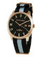 Devota & Lomba Men's Watch 42mm Battery with Fabric Strap