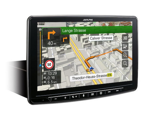 Alpine Ηχοσύστημα Αυτοκινήτου 2DIN (Bluetooth/USB/AUX) με Οθόνη Αφής 9"