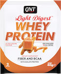 QNT Light Digest Whey Molkenprotein Glutenfrei mit Geschmack Gesalzenes Karamell 40gr