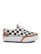 Vans Checkerboard Era Stacked Flatforms Sneakers Weiß