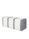 Fylliana Außenlagerbox Pluto Kunststoff 300Es Gray L138xB54xH57cm