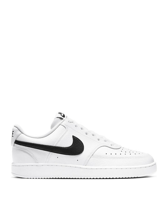 Nike Court Vision Low Ανδρικά Sneakers White / Black