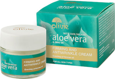 Olivie Anti-Aging & Straffend Creme Gesicht mit Aloe Vera 60ml