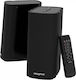 Creative T100 2.0 Wireless Speakers with Bluetooth 40W Black