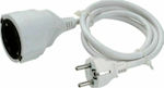 G2/5C-3M Extension Cable Cord 3x1.5mm²/3m White