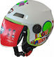 Pilot Fazer Junior Kids Jet Helmet ECE 22.05 900gr Green PIL000KRA71