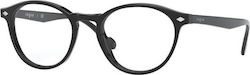 Vogue Herren Acetat Brillengestell Schwarz VO53...