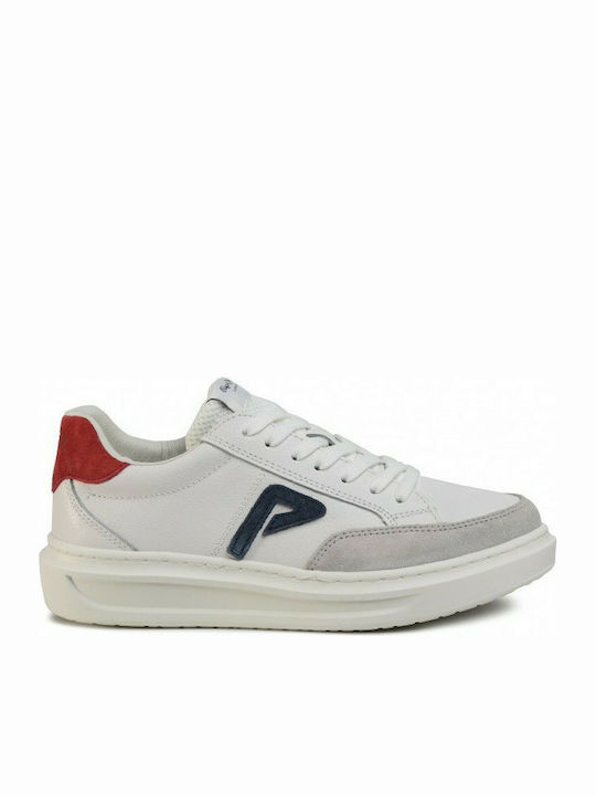 Pepe Jeans Abbey Arch Flatforms Sneakers White