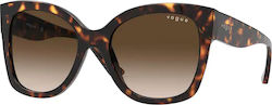 Vogue Γυναικεία Γυαλιά Ηλίου Ταρταρούγα σε Καφέ χρώμα VO5338S W656/13