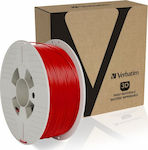 Verbatim PLA 3D Printer Filament 1.75mm Red 1kg