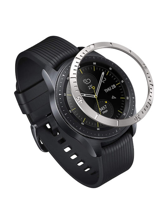 Ringke Bezel Ring în culoarea Argint pentru Galaxy Watch 42mm - Ceas Galaxy 42mm