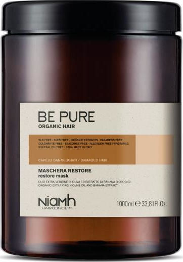 Niamh Be Pure Restore Hair Mask for Hydration 1000ml