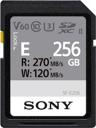 Sony SF-E Series SDXC 256GB Klasse 10 U3 V60 UHS-II