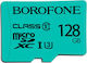 Borofone SDXC 128GB Class 10 U3 UHS-I