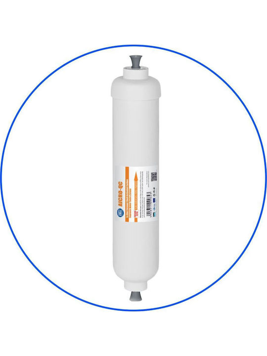 Aqua Filter AICRO-QC Activated Carbon External Replacement Water Filter for AEG / Beko / Bosch / LG / Samsung / Siemens / Whirlpool Refrigerator