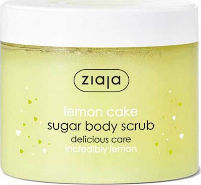 Ziaja Lemon Cake Sugar Scrub for Body 300ml