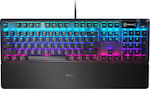 SteelSeries Apex 5 Gaming Mechanical Keyboard with SteelSeries Hybrid switches and RGB lighting (English US)