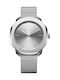 D1 Milano Women's Watch with Silver Metal Bracelet