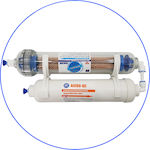 Aqua Filter Alkaline AIFIR 2ST External Replacement Water Filter for AEG / Ariston / Beko / Bosch / Daewoo / Electrolux / General Electric / Haier / Hitachi / LG / Liebherr / Miele / Morris / Neff / Samsung / Siemens / Whirlpool Refrigerator 2pcs