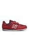 Kids Sneakers with Scratch Burgundy