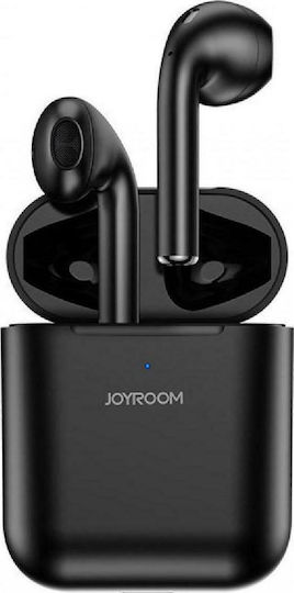 Joyroom JR-T03S Earbud Bluetooth Handsfree Ακουστικά με Θήκη Φόρτισης Μαύρα