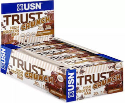 USN Trust Crunch Μπάρες Πρωτεΐνης με Γεύση Fudge Brownie 12x60gr USN Trust Crunch Μπάρες Πρωτεΐνης με Γεύση Fudge Brownie 12x60gr