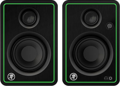 Mackie CR3-XBT Αυτοενισχυόμενα Ηχεία Studio Monitor 2 Δρόμων με Bluetooth 50W (Ζεύγος) Μαύρο