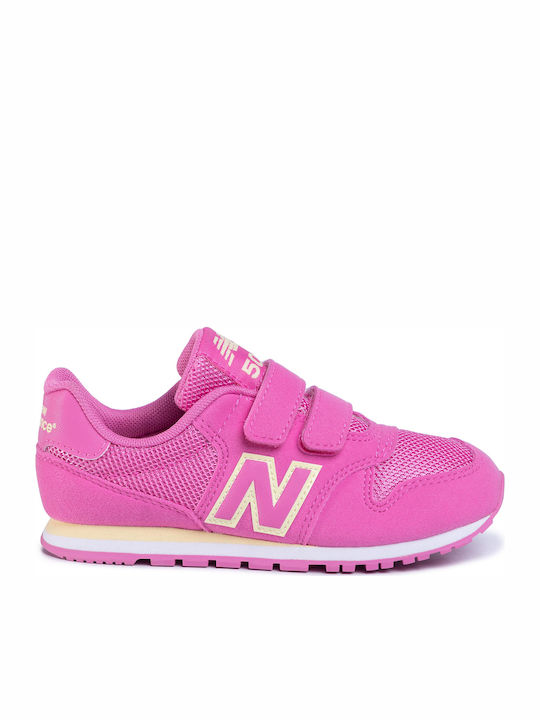 New Balance Παιδικά Sneakers με Σκρατς για Κορίτσι Φούξια