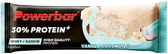 PowerBar Protein Plus Блокче с 30% Протеин & Вкус Vanilla Coconut 55гр