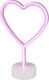 Trio Lighting Lustră Decorativă Inima Roz