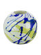 WM Collection Διακοσμητικό Μπωλ Γυάλινο Πολύχρωμο 17x17cm