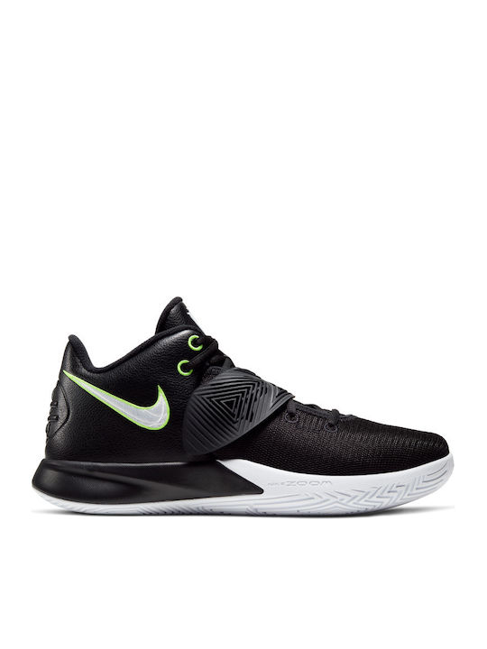Kyrie Flytrap III Висока Баскетболни обувки Черно / Бяло / Volt