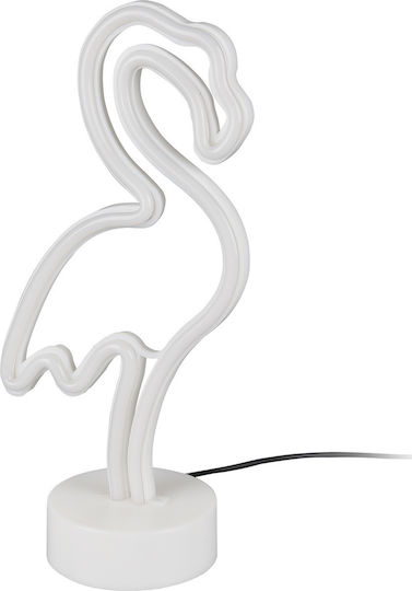 Trio Lighting Neon Decorative Table Lamp LED Flamingo Trio Lighting Neon Decorative Table Lamp LED Flamingo