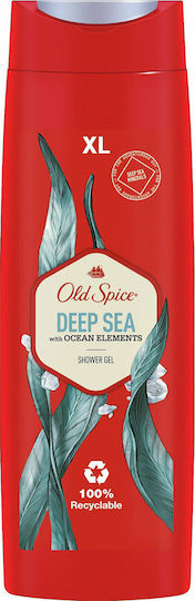 Old Spice Deep Sea Αφρόλουτρο σε Gel για Άνδρες Ενυδατικό 400ml