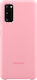 Samsung Silicone Cover Ροζ (Galaxy S20)