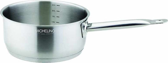 Michelino Manzanillo Series Inoxidabil Tigaie pentru sosuri Cu Capacitatea 2.5lt cu Diametru 24cm.
