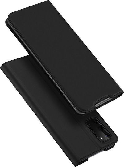 Dux Ducis Skin Pro Book Synthetic Leather Black (Galaxy S20)