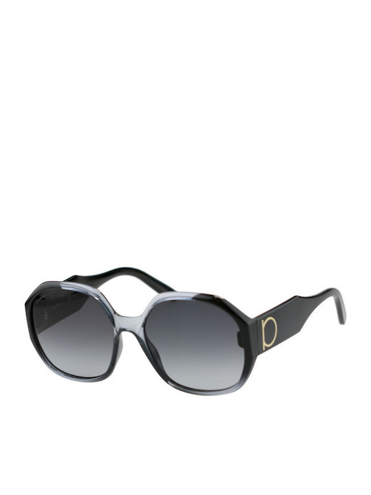 Salvatore Ferragamo Women's Sunglasses with Black Acetate Frame SF943S 007