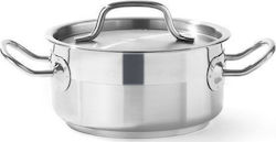 Hendi Stainless Steel Pressure Cooker Capacity 1.5lt with Diameter 16cm and Height 7.5cm.